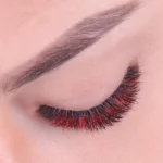 Rzęsy Kolorowe Nano Red - obrazek 3